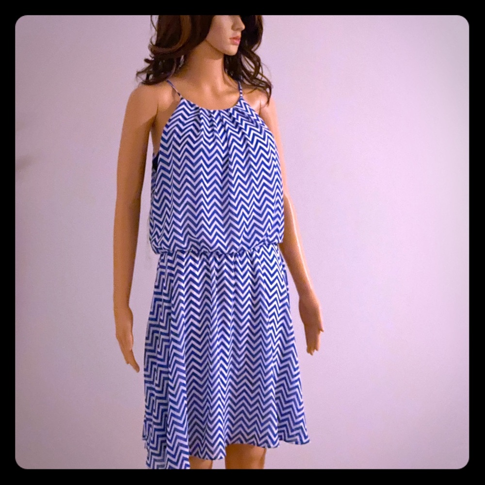 Sleeveless Fit & Flare Dress